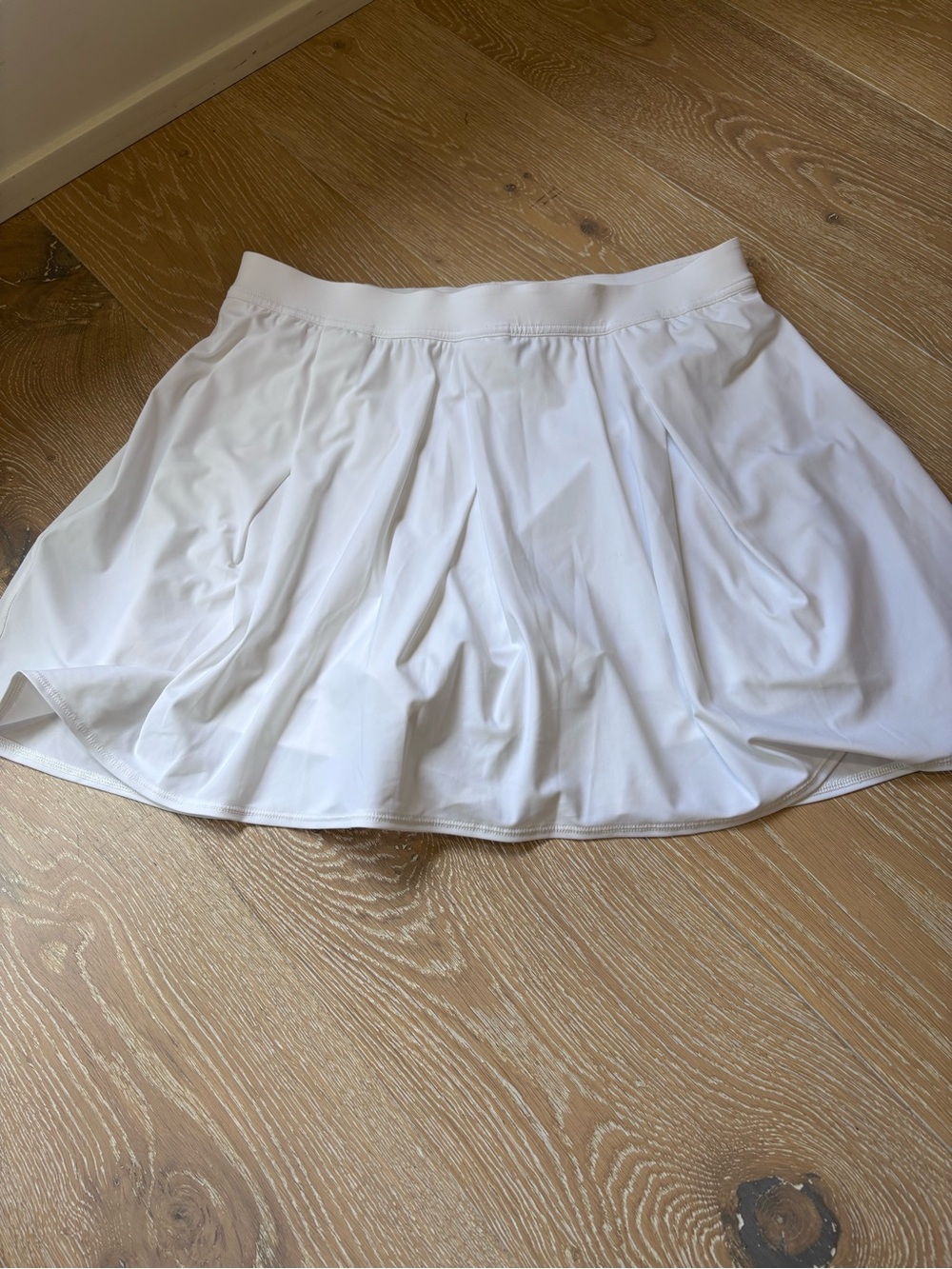lululemon athletica White Pleated Athletic Skort